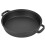 25CM Thickened Pancake Pan Cast Iron Flat Bottom Pan 2 Handle Kitchen Frying Pan for Household 14