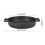 25CM Thickened Pancake Pan Cast Iron Flat Bottom Pan 2 Handle Kitchen Frying Pan for Household 3