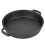 25CM Thickened Pancake Pan Cast Iron Flat Bottom Pan 2 Handle Kitchen Frying Pan for Household 2