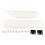 Protector frontal de la horquilla de ABS blanco para CR125-CR250-CR500 1