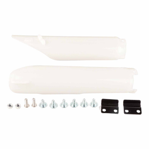 Protector frontal de la horquilla de ABS blanco para CR125-CR250-CR500