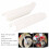 Protector frontal de la horquilla de ABS blanco para CR125-CR250-CR500 12