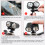 Dron Owl Searchlight 520mAh 68x50x49.5mm negro 8