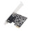 AX99100 Carte PCIe vers RS232, 1x RS232, 120 mm 4