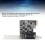 AX99100 Carte PCIe vers RS232, 1x RS232, 120 mm 12