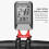 Supporto multifunzionale per bicicletta 73x41x29mm Rosso/Nero 5