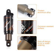 Tipo 5 165 mm x 43 mm Ammortizzatore posteriore nero 1000 libbre
