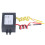 Convertidor DC12V-AC12V 1A IP67 65x30x20mm negro 13