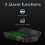 GPS HUD tachimetro km/h/MPH schermo auto verde 9