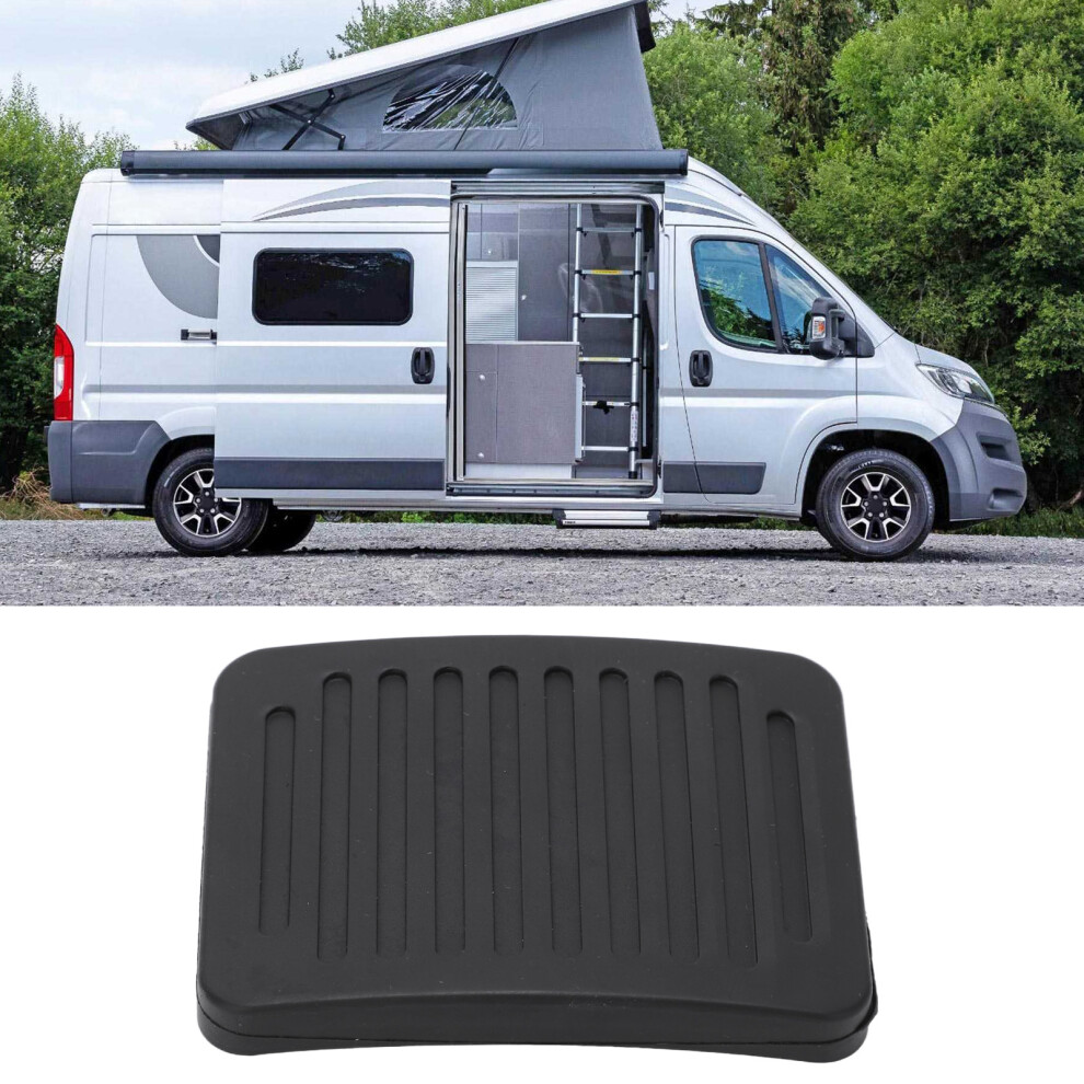 Brake Clutch Pedal Pad Rubber 71747697 Replacement For Fiat Ducato 2006ÂOnwards Black 4631321624406