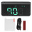GPS HUD tachimetro km/h/MPH schermo auto verde 2