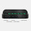GPS HUD tachimetro km/h/MPH schermo auto verde 10
