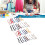 Mouse wireless 2.4G ricaricabile, design ergonomico, per laptop, nero 14