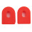 RISK Cache en silicone pour manivelle rouge 3.2oz pour arbre 7