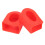RISK Cache en silicone pour manivelle rouge 3.2oz pour arbre 9