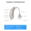 Aides auditives rechargeables USB 6 niveaux de volume 40 mAh 13