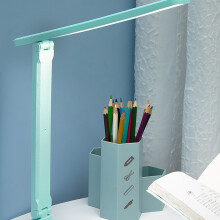 Lámpara LED plegable 5W H24cm L25.5cm Azul natural