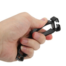 AT‑1 Clip de gant de sécurité en plastique, Noir, 0.6oz