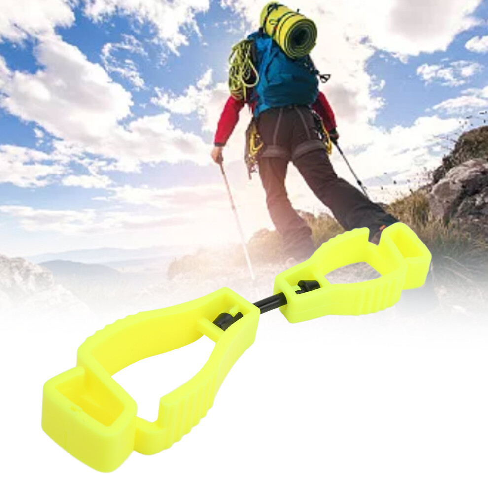 Atâ1 Work Glove Clip Plastic Safety Work Glove Holder Hanger Labor Clamp Anti Lost Clipyellow 4671321626567