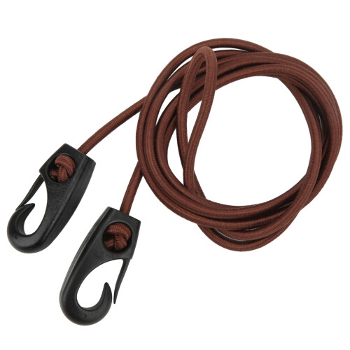 Modèle : Cordon élastique Kayak Bungee 64 g 189 cm 5 mm Marron