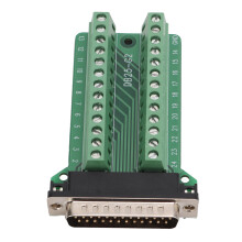 Bloque terminal de 25 pines DB25-G2/M2 PCB 80x53x18mm