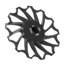 Metall-Keramik 13T Fahrrad-Schaltwerk-Wälzlager, Schwarz, Durchmesser 5cm