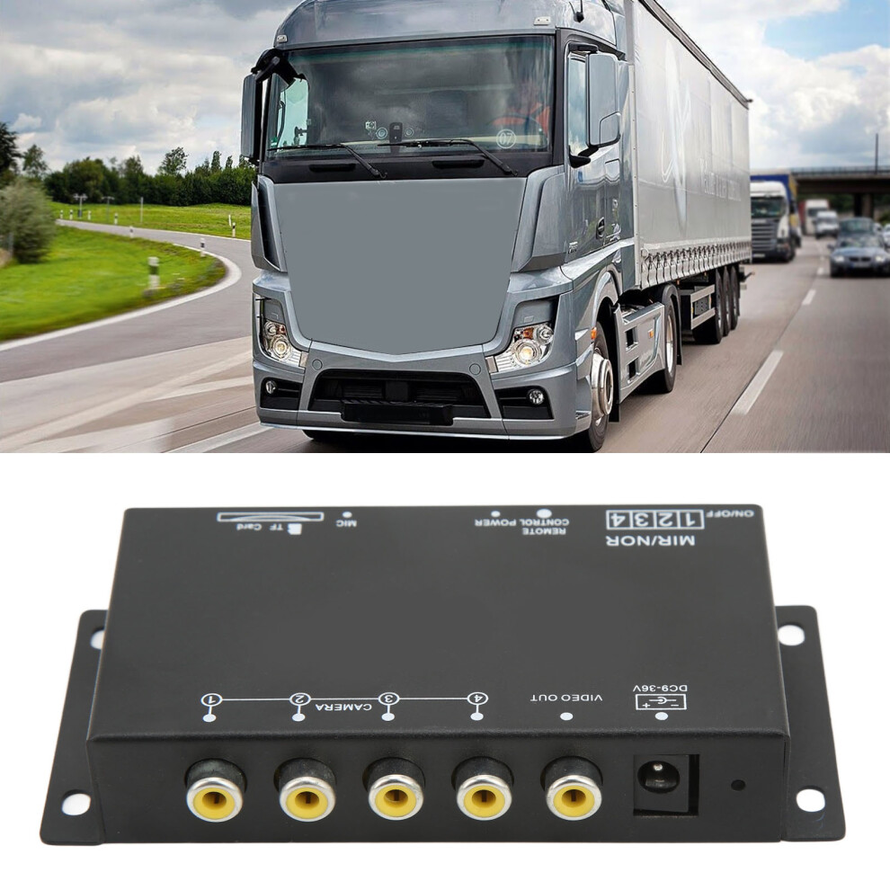 Vehicle Digital Video Recorder 4 Channel 720P DC9â36V Universal Mini MDVR for RV Van Truck-image-OPC-PHVQRDW-NEW