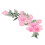 Toppa ricamata Modello 2 cotone 11x28cm rosa 7