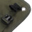 Alfombrilla de tiro plegable verde militar 16.47 oz 4