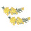 Parche bordado para coser Flor algodón 11x28 Spec2 16