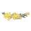 Parche bordado para coser Flor algodón 11x28 Spec2 12