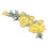 Parche bordado para coser Flor algodón 11x28 Spec2 13