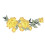 Parche bordado para coser Flor algodón 11x28 Spec2 6