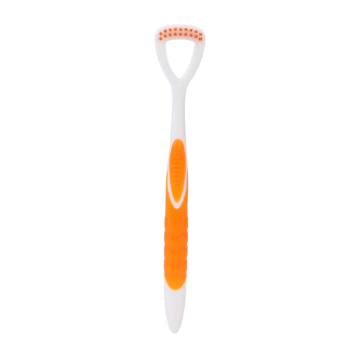 Gratte-langue TS-01 orange, manche long, 12,0 cm