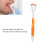 Gratte-langue TS-01 orange, manche long, 12,0 cm 7