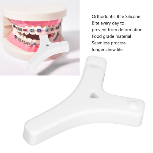 Bloc en silicone d'occlusion orthodontique en forme de Y Original 2