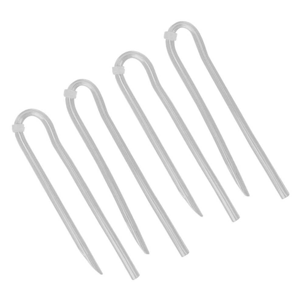 4pcs Preformed Earmold Hearing Aid Tubes Professional BTE Hearing Aid Tubing Replacement Accessory