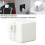 Interruptor universal de dedo robótico 500 mAh blanco BLE 4.2 13