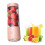 Licuadora USB de 400 ml rosa toronja con cuchilla doble 10