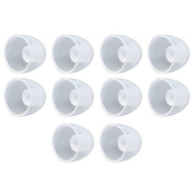 Domos de audífono Bass Dome de 8 mm 10 piezas transparentes