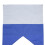 Drapeau bleu et blanc Diver Down 70  60 cm en polyester 13