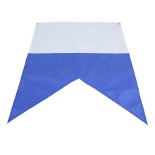 Bandiere da immersione blu-bianca 70x60 cm in poliestere