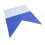 Drapeau bleu et blanc Diver Down 70  60 cm en polyester 16