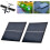 2 paneles solares mini 0,7W 5V 0-140mA 70x70mm 9