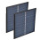 2 paneles solares mini 0,7W 5V 0-140mA 70x70mm 1