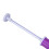Manual Cake Duster Multifunction Plastic Cake Coloring Sprayer for Baking DessertsPurple 5