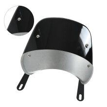 Parabrezza universale ABS+metallo 7,5 pollici/9,45 pollici