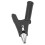 10Pcs Crocodile Clip Testing Clamp 10mm Opening 10A with 4mm Socket Accessory Set KitBlack 7