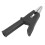 10Pcs Crocodile Clip Testing Clamp 10mm Opening 10A with 4mm Socket Accessory Set KitBlack 12