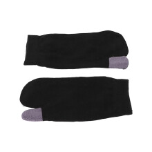 Calcetines de dos dedos, color sólido, tobillo, 6.69 x 2.76 pulgadas